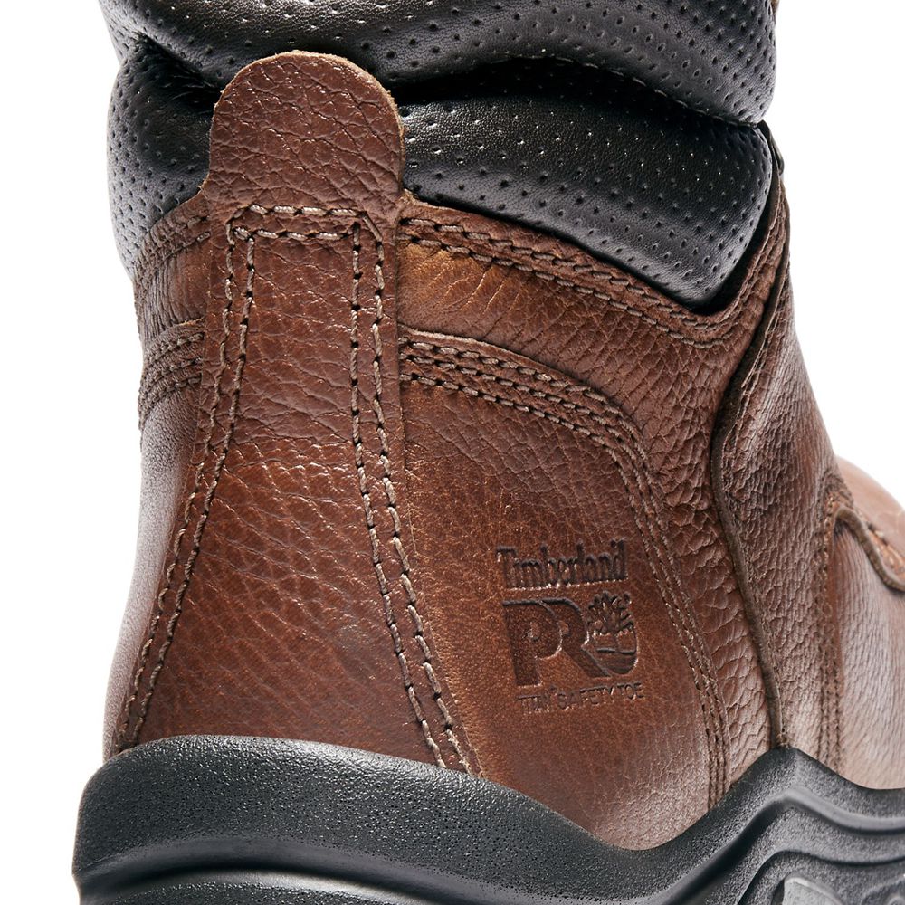 Botas de Trabajo Timberland Mujer Pro® Titan® 6\" Alloy Toe Marrones/Negras - Chile EJL-893407
